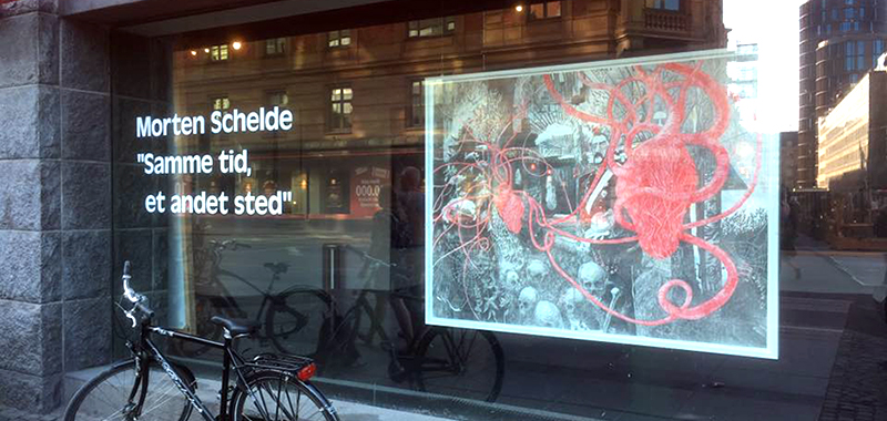 Meanwhile, in another place, Politikens Galleri, Copenhagen, Morten Schelde