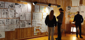 Tegneserie Udstilling efterået 2020 Kunstøjskolen I Holbæk